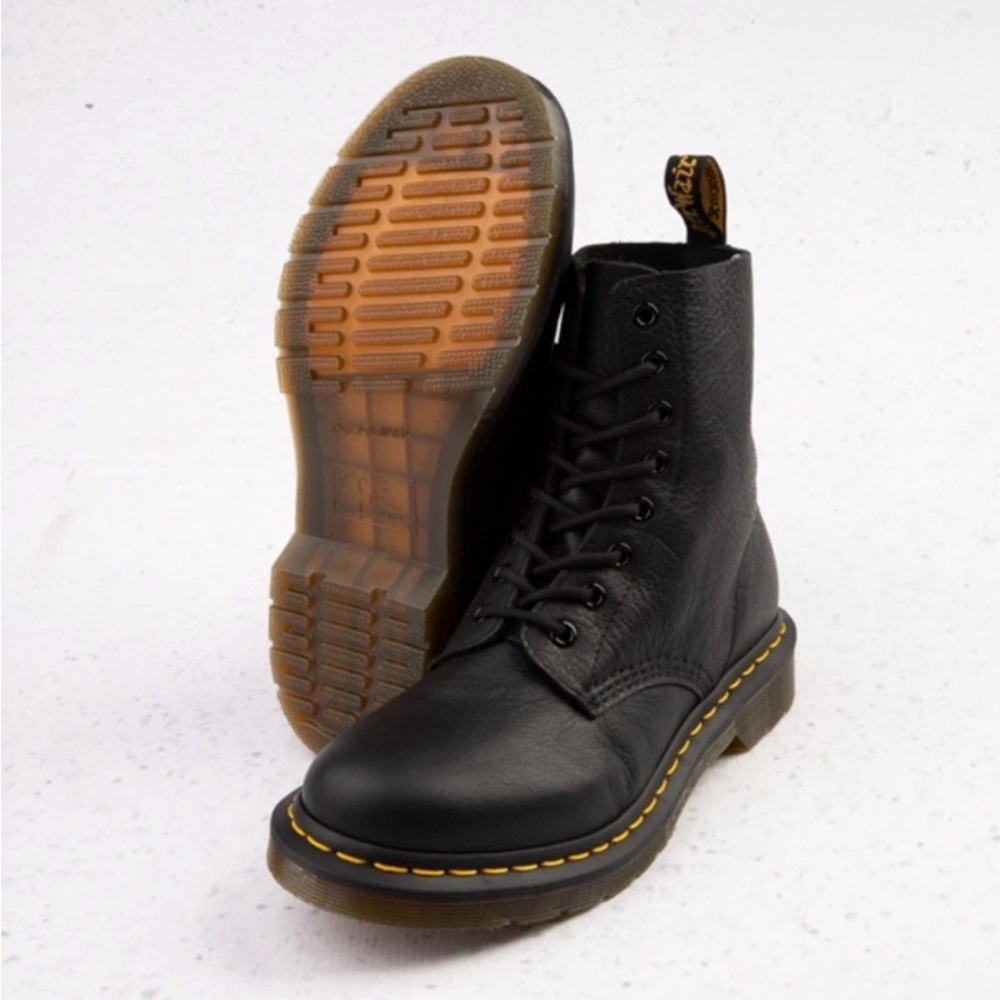 Dr. Martens womens 1460 Pascal Bex Pisa Leather Lace Up Boots - Picture 4 of 8